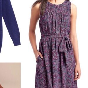 Gap shirred swing dress